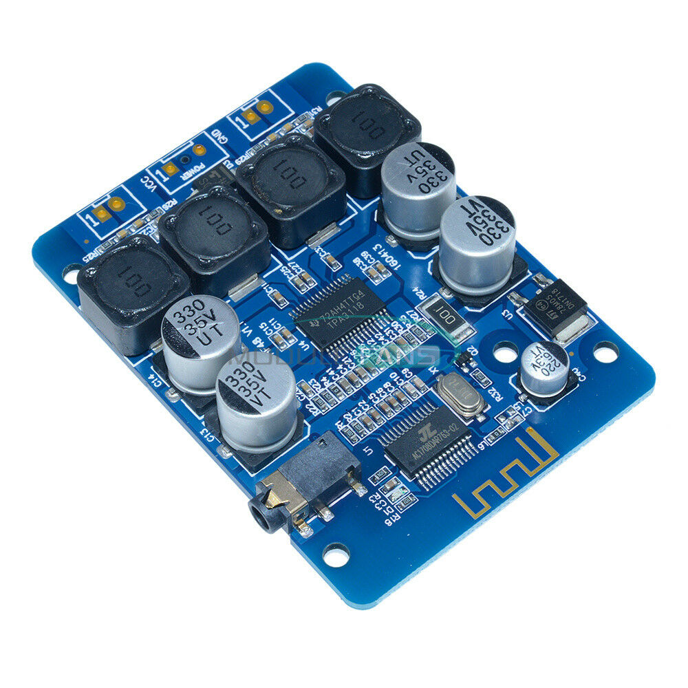 TPA3118 Bluetooth Receiver Stereo Digital Power Amplifier 30W+30W 12v 24v Car MF