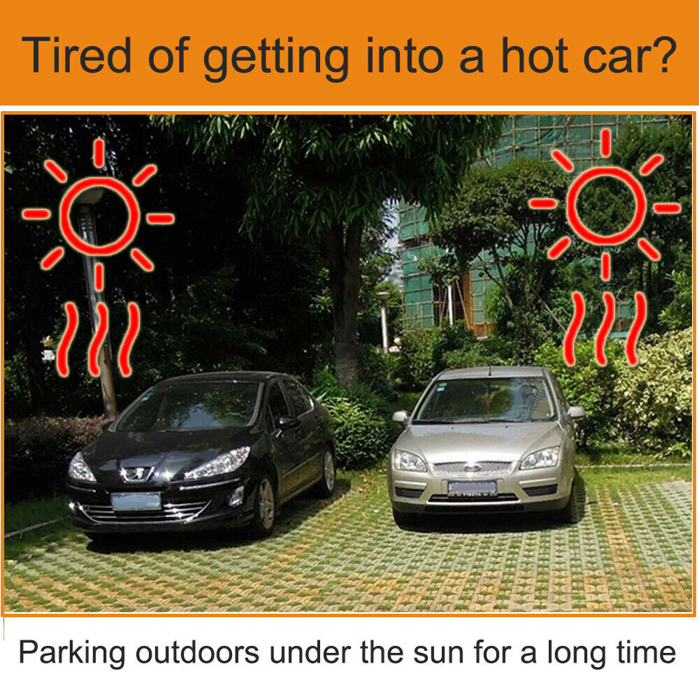 For Mercedes Benz Windshield Sun Shade Front Window Cover UV Heat Block 160x85CM
