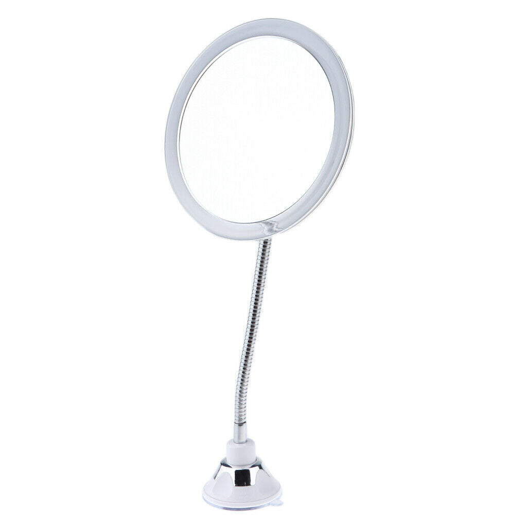 2x Shower Cosmetic Shaving Suction Makeup Mirror 10x Magnification 360Swivel