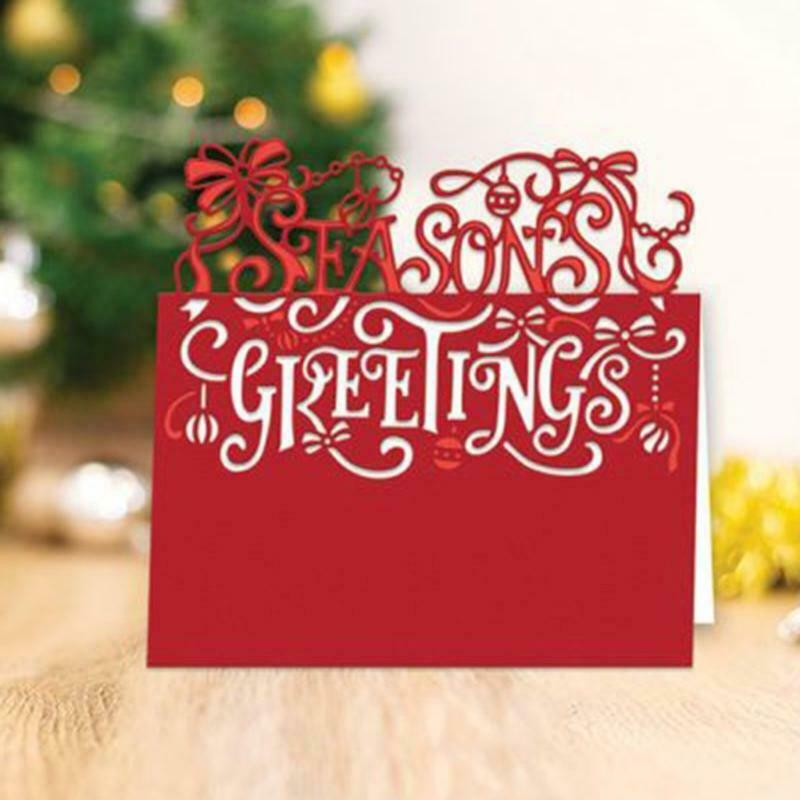 Season Greeting Metal Cutting Dies Stencil DIY Scrapbooking Album Paper Card