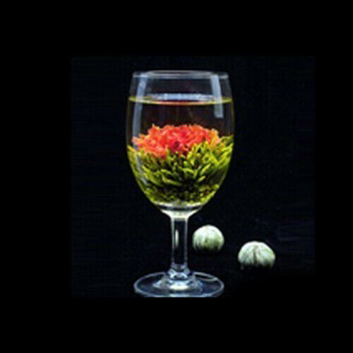 4 Balls Flower Tea Different Handmade Blooming Healthy Green for Family