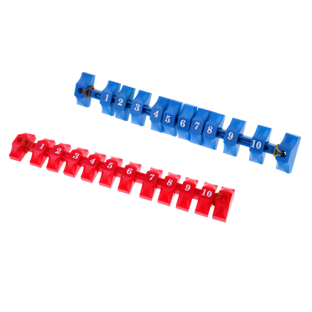2 Pieces  Foosball Soccer Table Football Counter Scorer Keeper Units (numbered