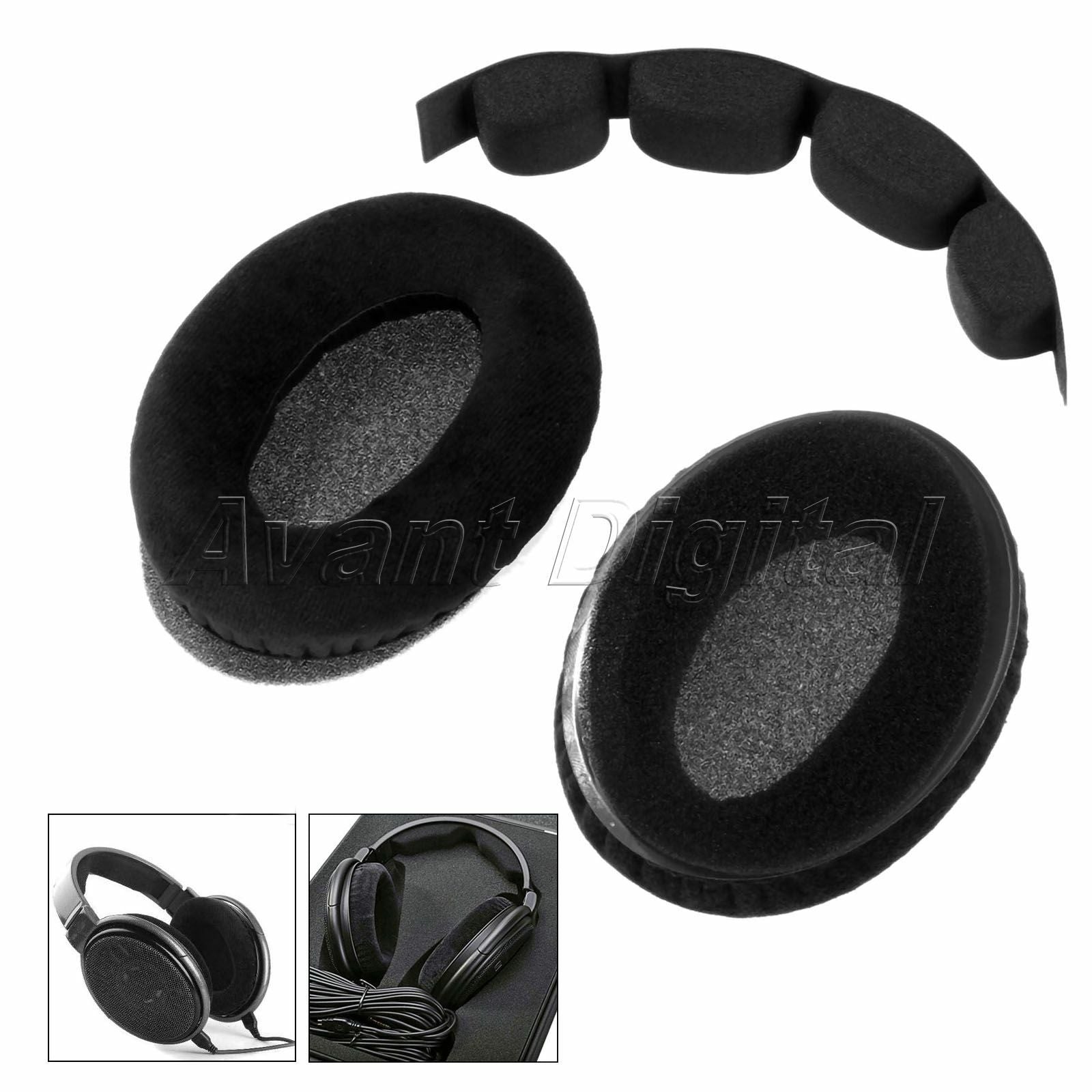 New Earpads Foam Headband For Sennheiser HD545 HD580 HD565 HD600 HD650 Headphone