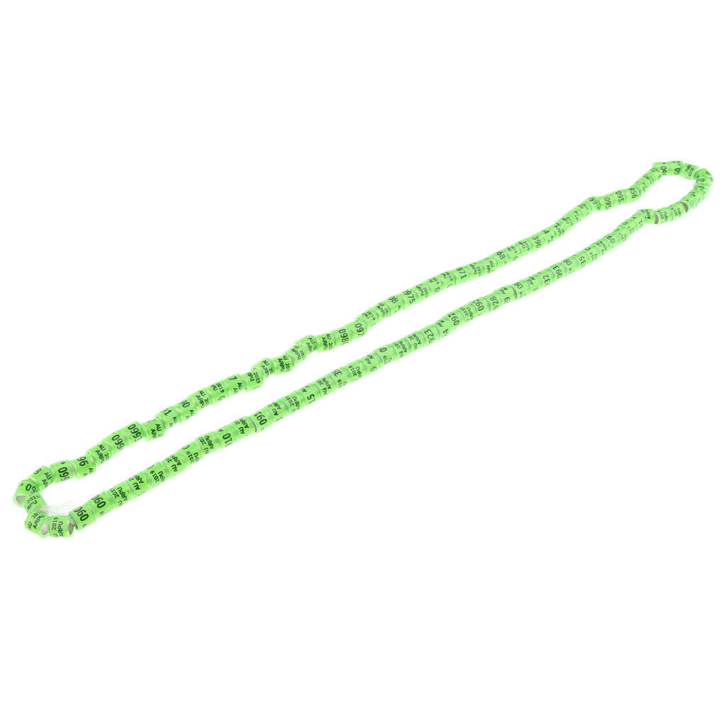 Bird Rings Leg Bands For Pigeon Parrot Canary Hatch Poultry Foot Band Green