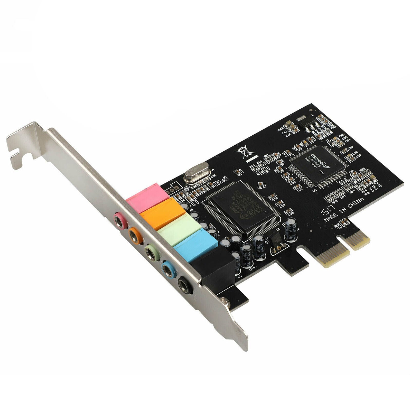 Pci Express 5.1-Channel Sound Card Cmi8738 Audio Sound Card W/ Low Pr K4W3
