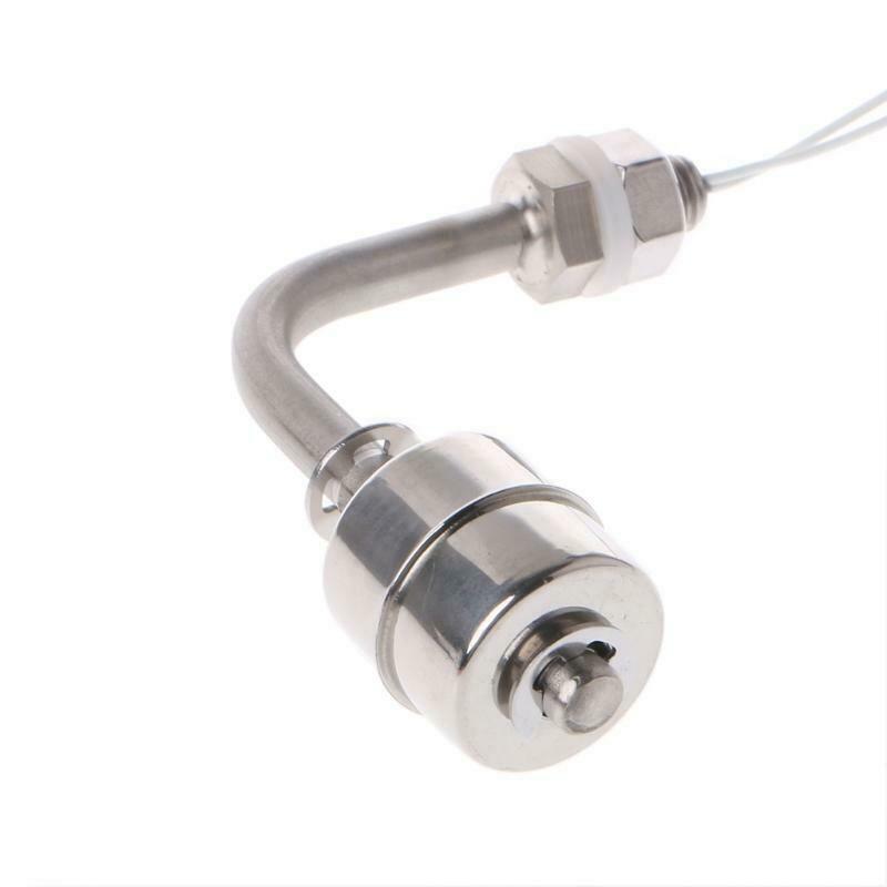 Stainless Steel Float Switch Right Angle Vertical Head Liquid Water Tank Level