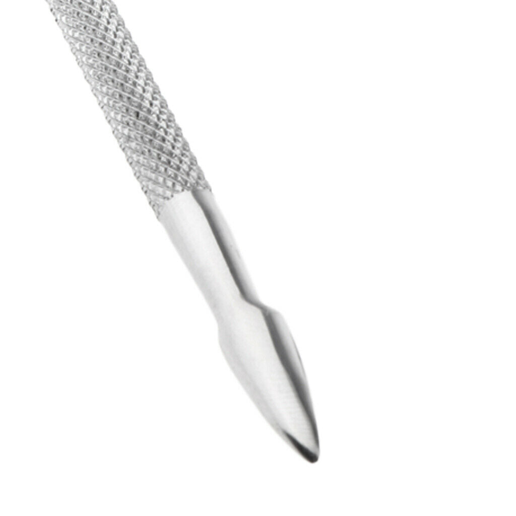 3x Cuticle Pusher Dead Skin Remover Manicure Nail Art Polishing Pedicure Kit -