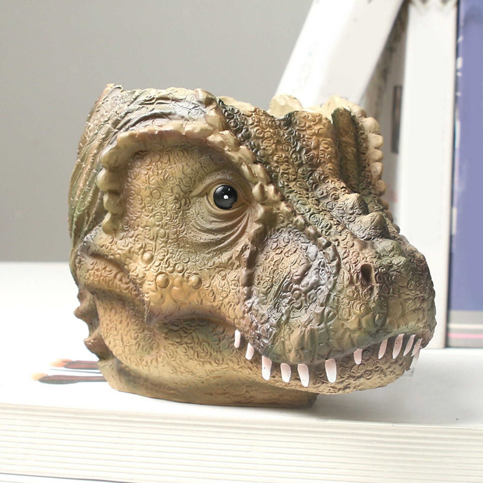 1pc Dinosaur Flower Pot Small Plants Animal Planter Crafts Ornaments Gifts