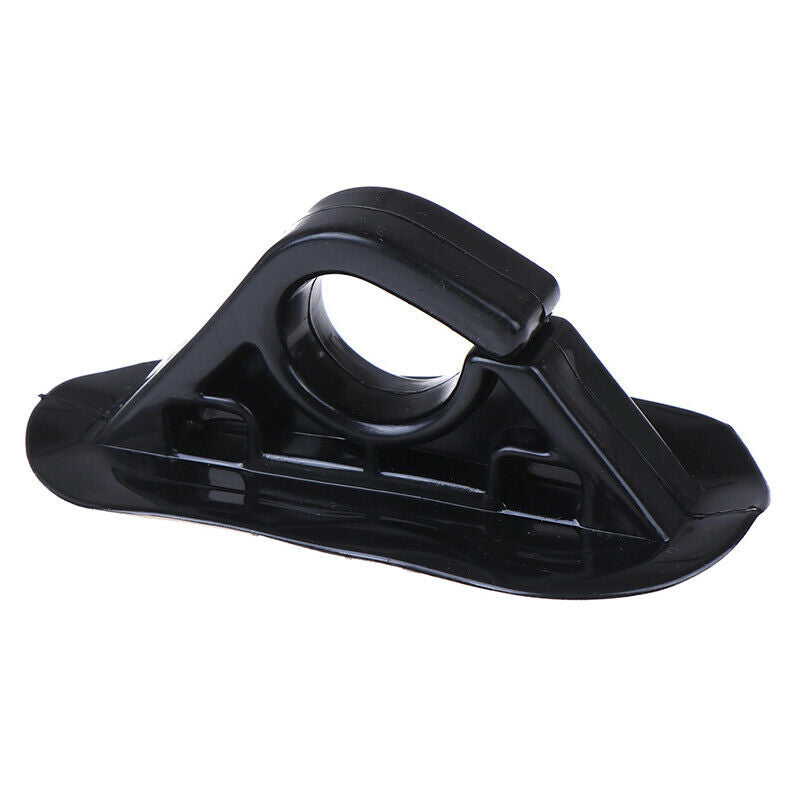 2Pcs PVC Oar Paddle Stand Holder Hook Buckle for Boat Canoe Kayak Rubber .l8