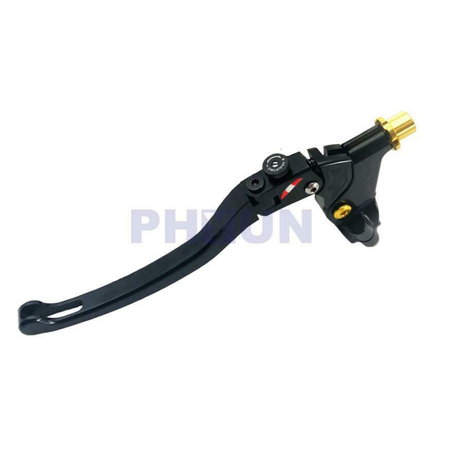 1pc Black Motorcycle Cable Clutch Lever Perch Brake Lever CNC For 22mm Handlebar
