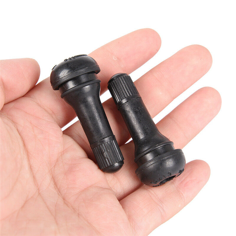 5PCs/set Black TR413 Tubeless Car Wheel Tire Valve Stems with Caps Tyr.l8