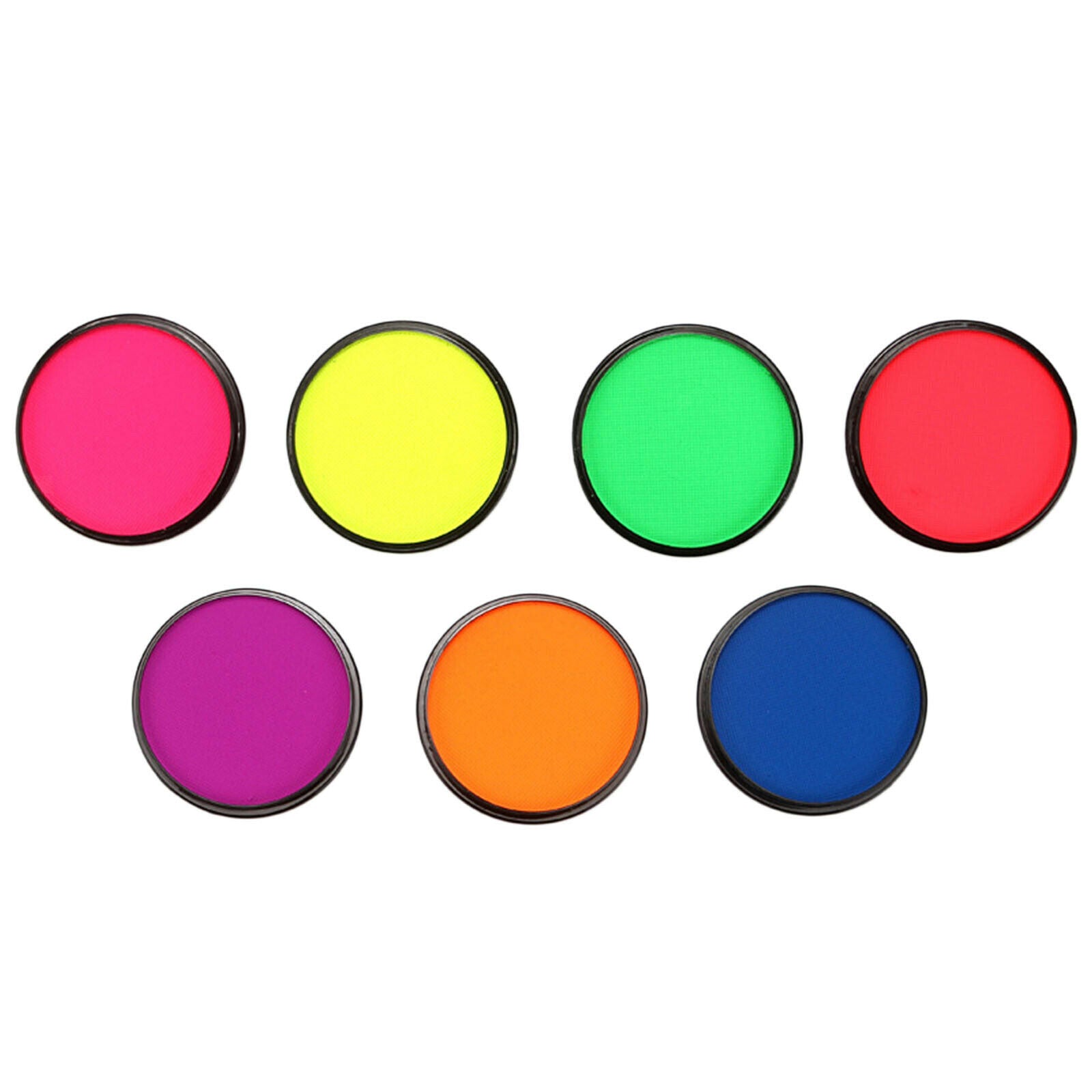 7x Fluorescent UV Face And Body Paint Non-toxic Beauty Makeup For Stage