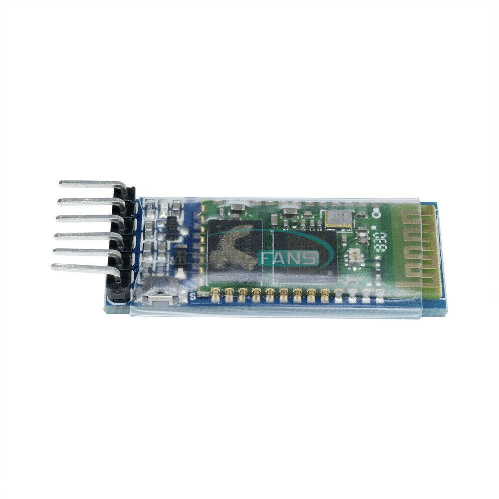 10PCS 6 Pin Wireless Serial Bluetooth RF Transceiver Module HC-05 RS232