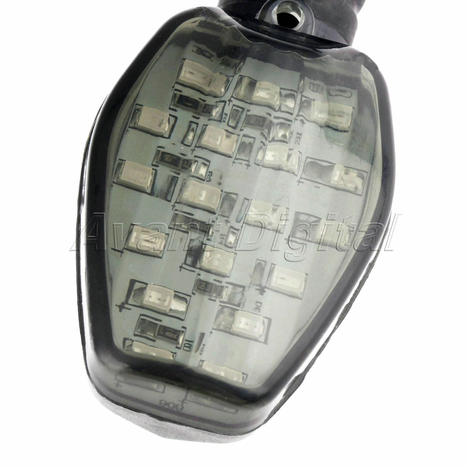 Universal 12V Cafe Racer Bobber Chopper Motorcycle Turn Signals Indicator Lights