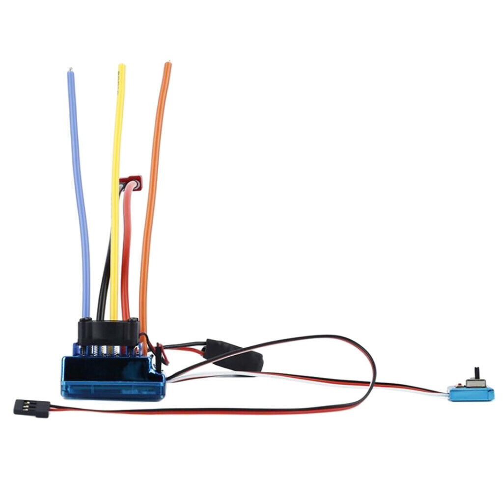 120A sensored brushless esc motor speed controller for rc 1/8