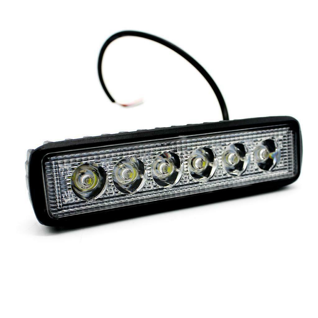 6" 18 Watt Spot LED Light Work Bar Driving Fog Lights for SUV Car