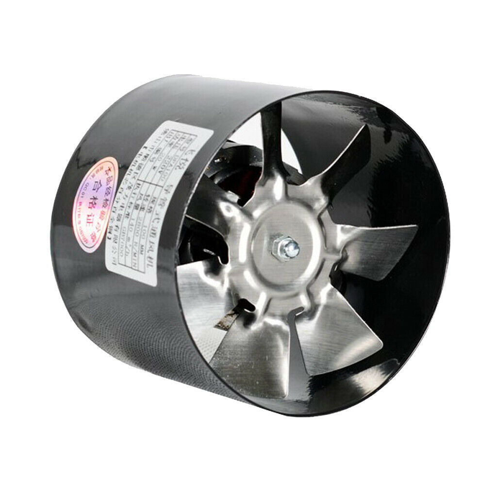 4 INCH/95MM 25W VENTILATING EXHAUST FAN Inline Vent Fan For Grow Room
