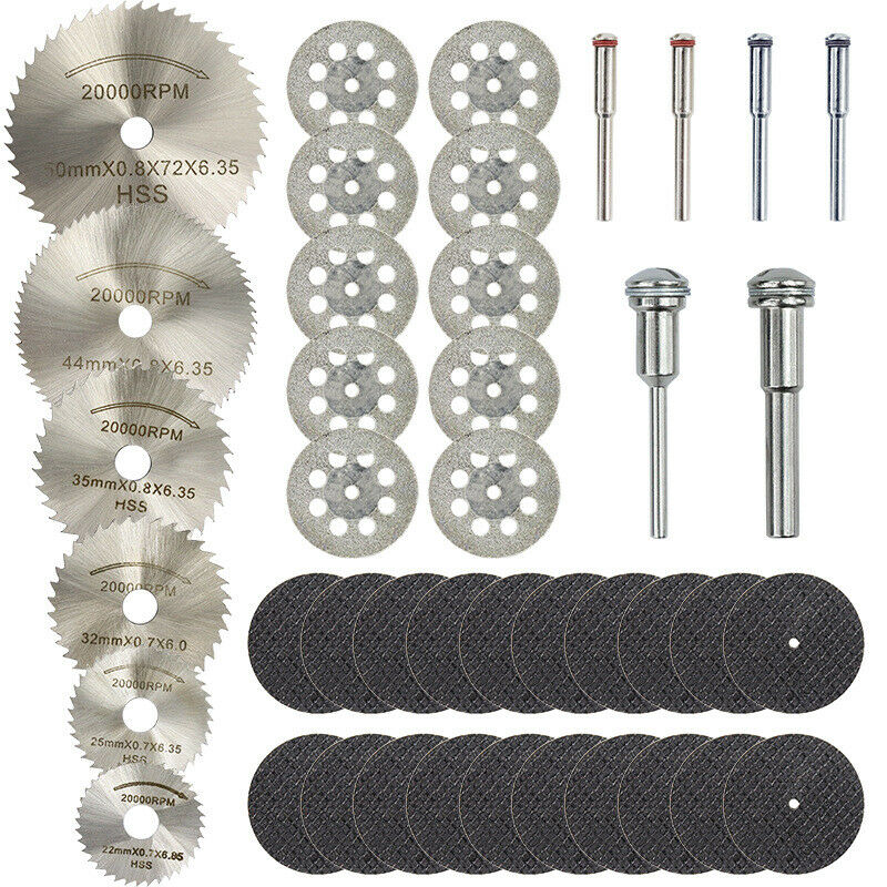 42-Piece Electric Grinder Set Metal Knives, Electric Tools, Rotary Knives