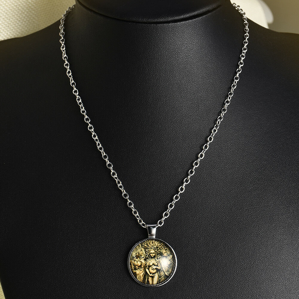 Triple Goddess pendant Wiccan jewelry Moon Goddess jewelry, Wiccan necklace Gift
