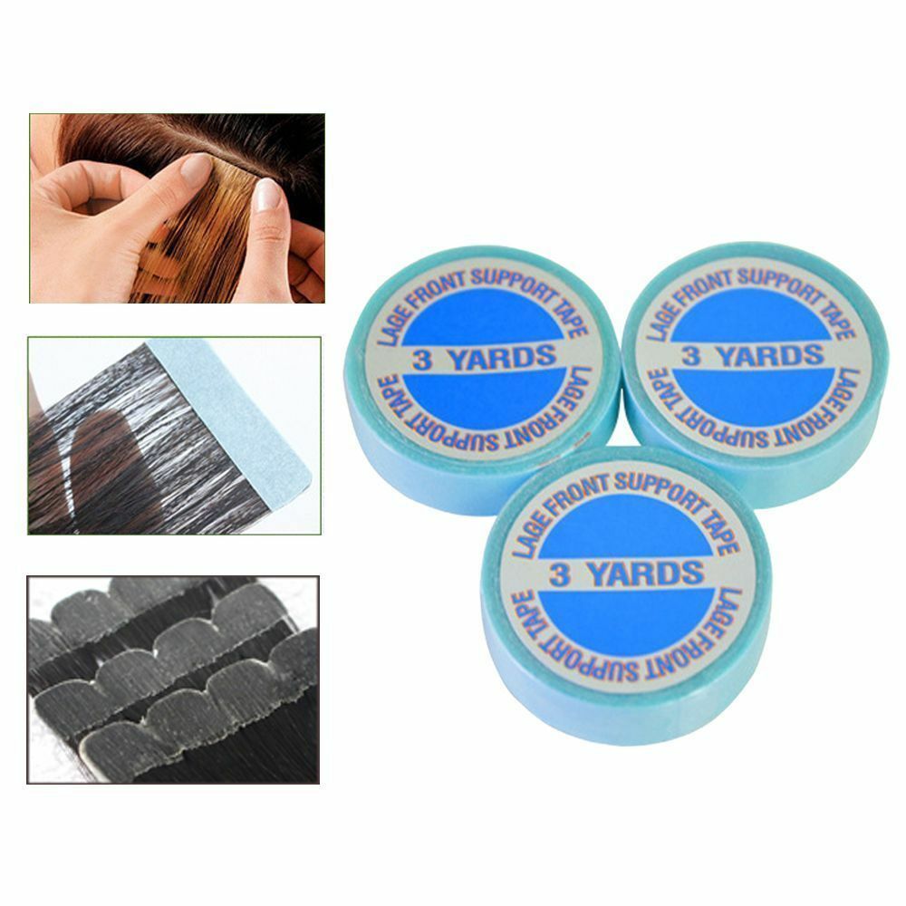 300CM/Roll Toupee Glue Wig Double-sided Adhesive Hairpiece Hair Extension Tapes
