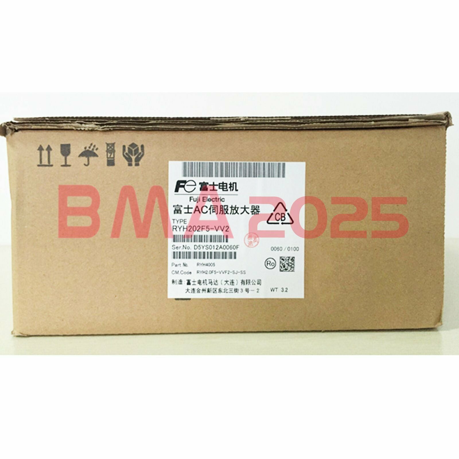 1PC Brand New server Driver RYH202F5-VV2 1year warranty DHL free Ship FU9T