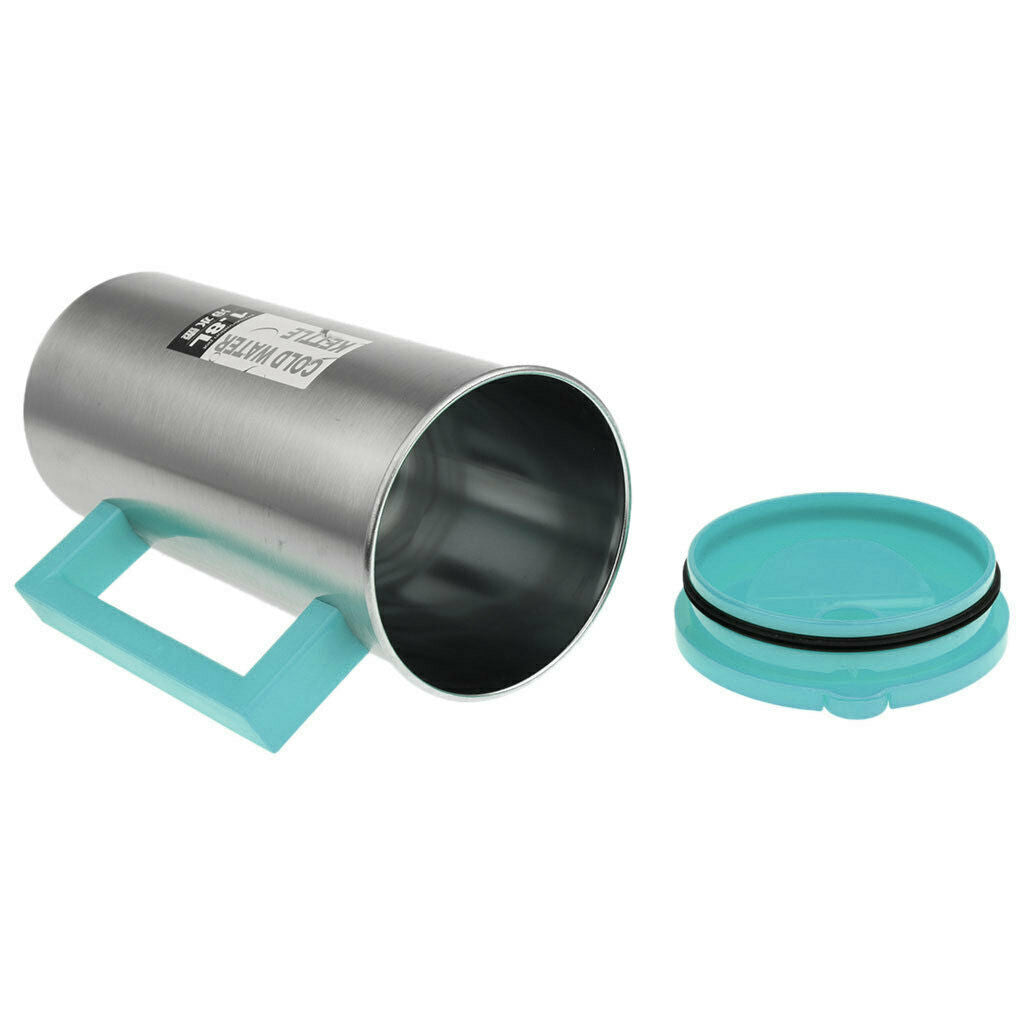 1800ml Camping Coffee Tea Mug Travel Cup Backpacking Outdoor Bottle Green