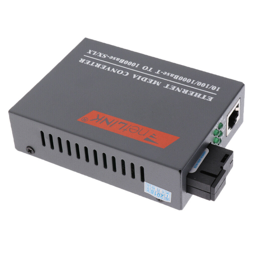100/1000Mbps Gigbit  Ethernet to Fiber Optic Media Converter-SC 1 Pair