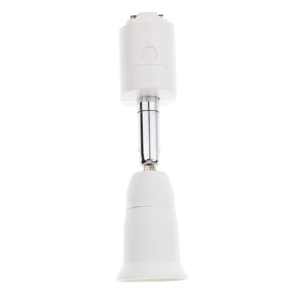 Adjustable Plastic Track Light With Screw Holder E27 Standard