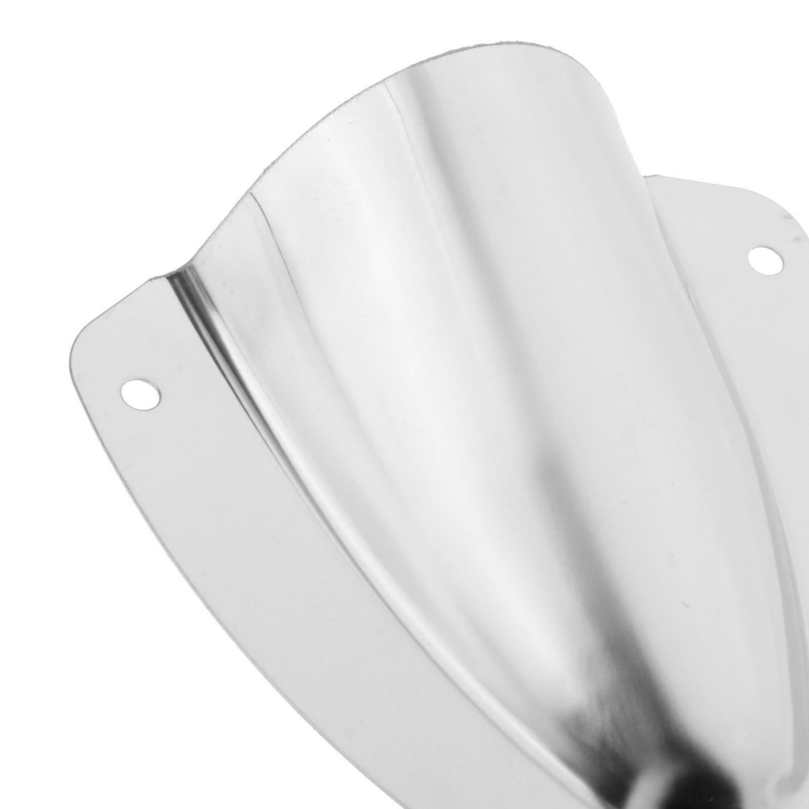 Marine Grade Stainless Steel Clamshell Vent Wire Cover for Boat Yacht Dinghy