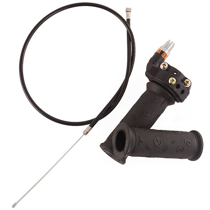 Twist Throttle Accelerator 3 stage Grip Cable For 47cc 49cc Mini Dirt Bike QuI7