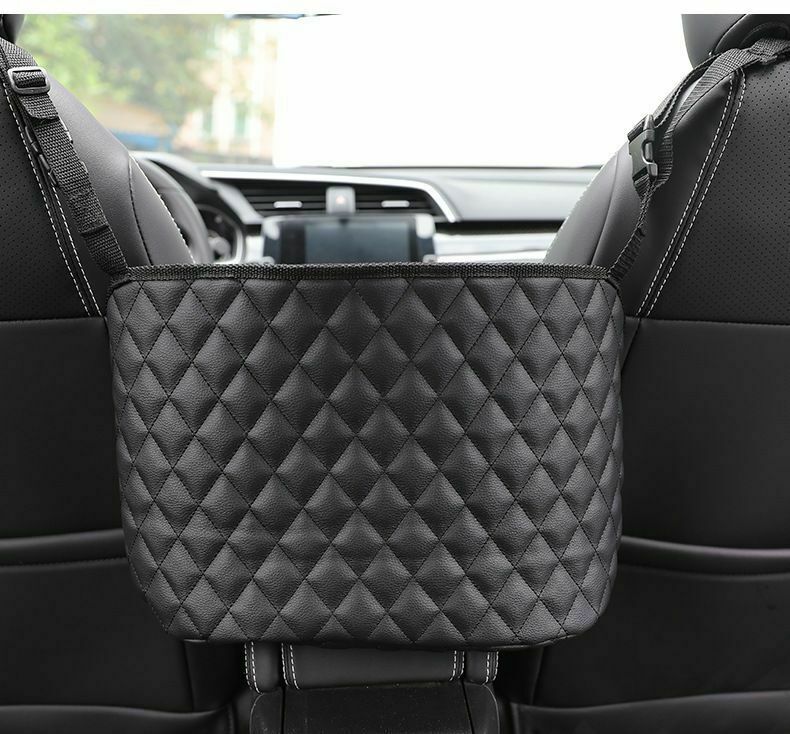 Multi Hanging Nets Pocket Trunk Bag Organizer Car Rear Seat Back Storage Bag