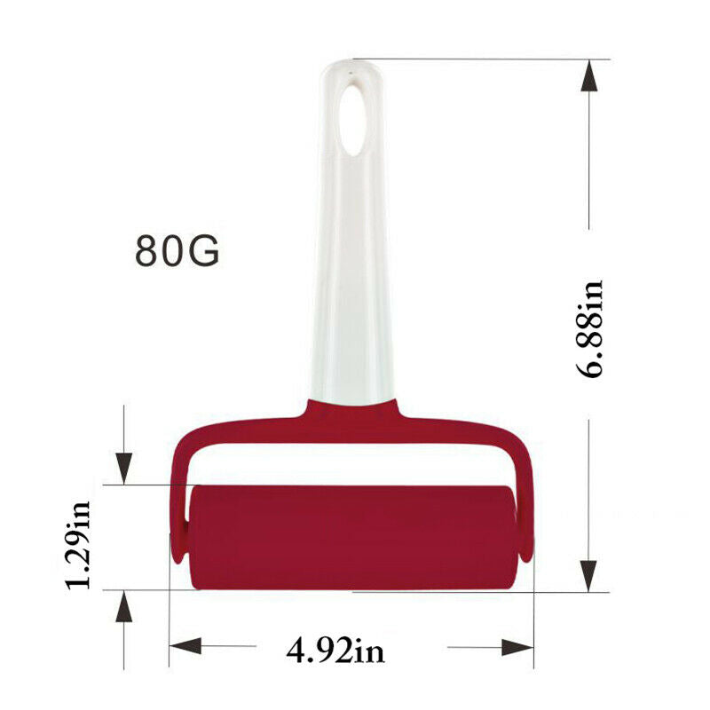 Rolling Pin Scroll Wheel Dough Roller Eco-Friendly Plastic Pastry Rol HoJ FT