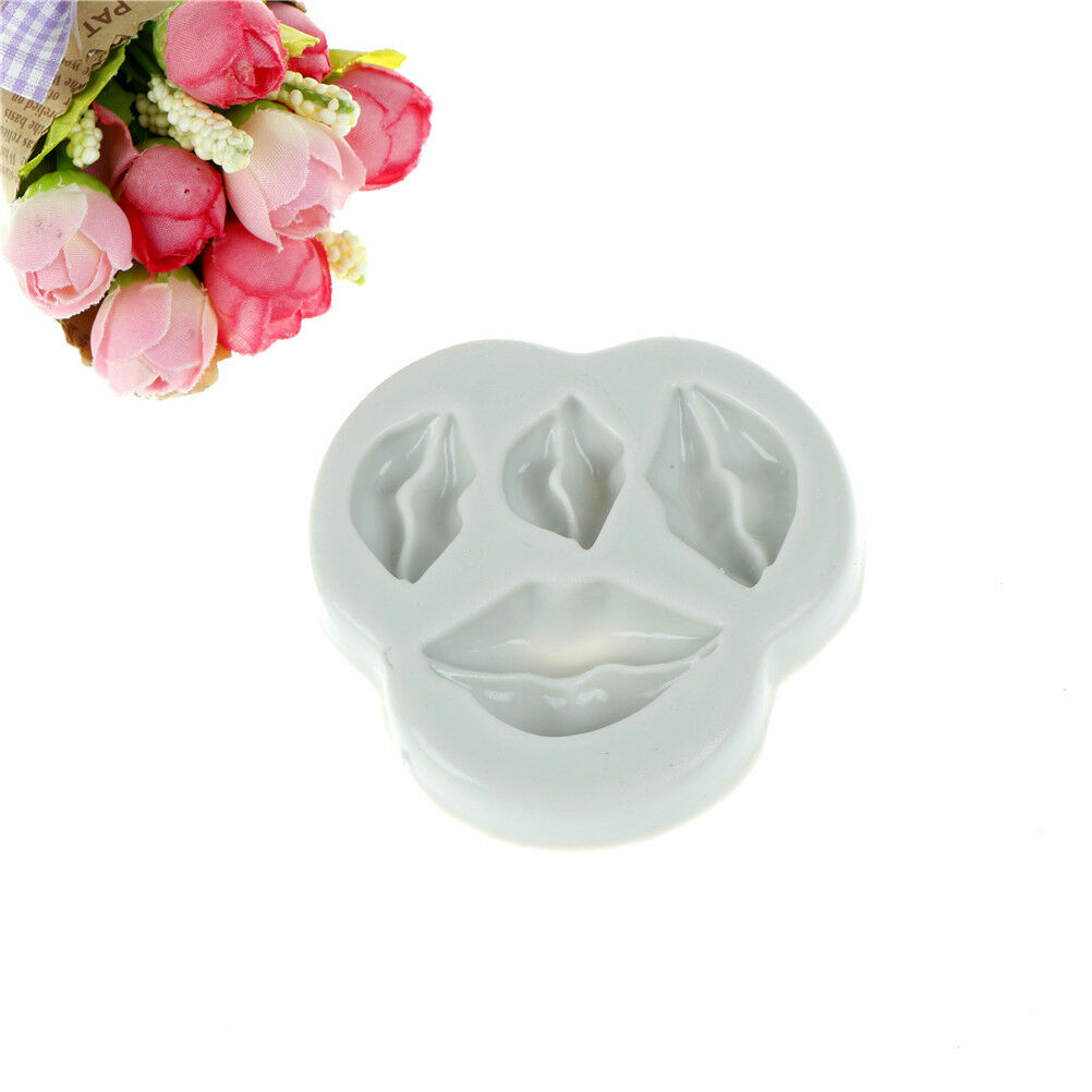 Sexy mouth lip fondant silicone chocolate mold gum paste cake mold sugar t.l8