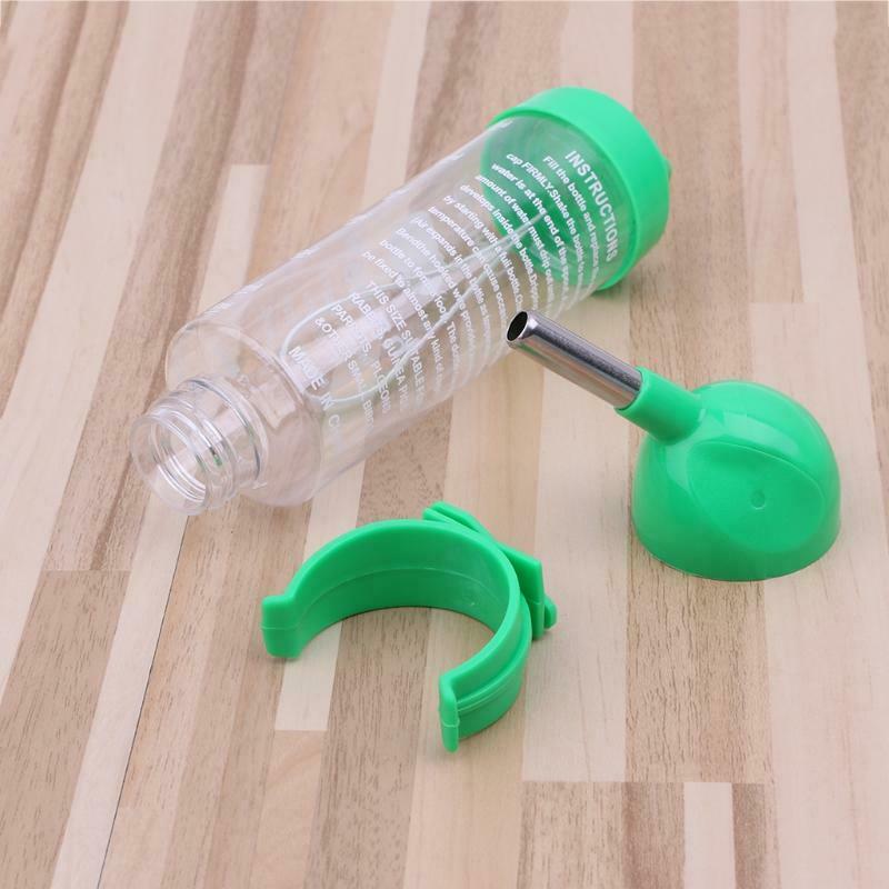 125ml Pet Dog Bird Hamster Hanging Bottle Auto Feeder Rabbit Water Dispenser Hot