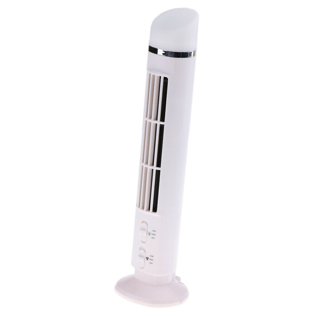 White USB Desk Fan Office Fan Desk Fan Hand Fan Mini Stand Fan