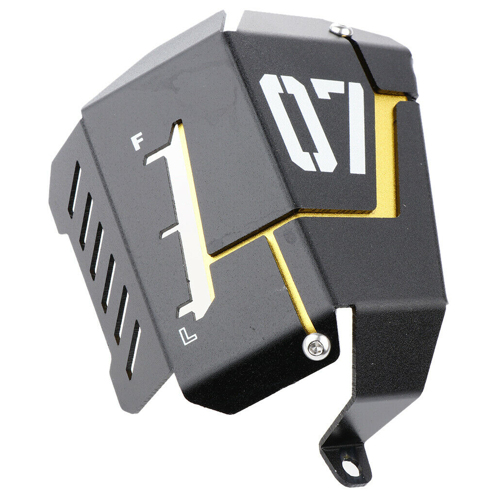 Radiator Coolant Water Reservoir Tank Guard Cover for Yamaha MT-07  Golden