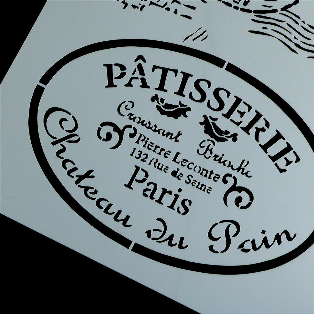 retro paris layering stencils for wall painting scrapbooking stampalbum de.l8