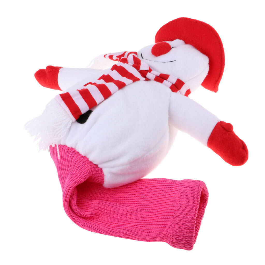 Authentic Snowman Golf Driver Woods Headcover Large Plush No.1 Head Covers