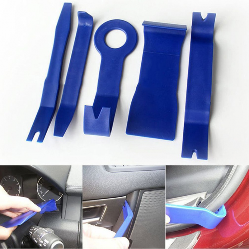 8 Pieces/set of Hard Plastic Car Interior Decoration Disassembly Tool Set