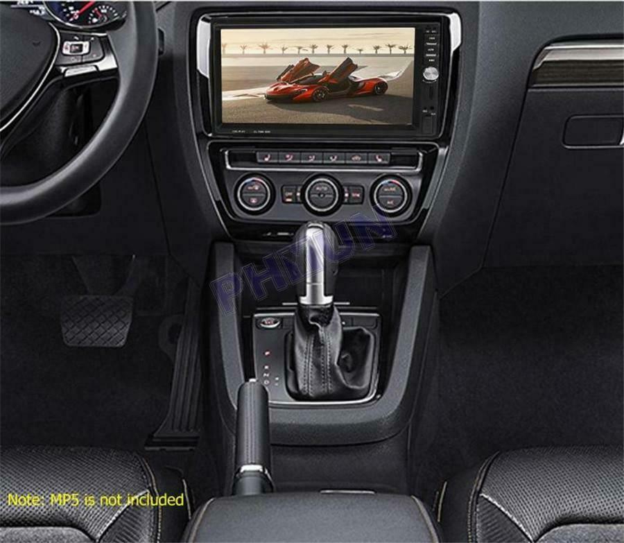 2 DIN Car Stereo Radio Frame Fascia Dash Panel Install Mounting Kit Universal