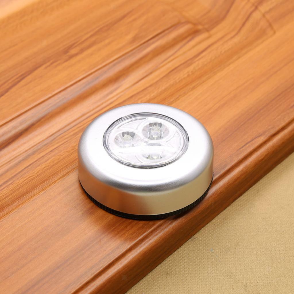 4Pieces LED Battery- Wireless Night Light For Cabinet Wardrobe Drawer