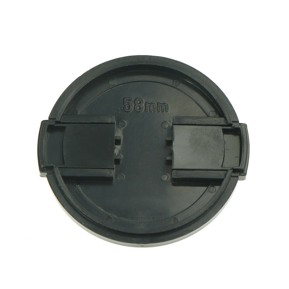58mm Plastic Snap On Front Lens Cap Cover For SLR DSLR Camera DV Leica Sony B Kt