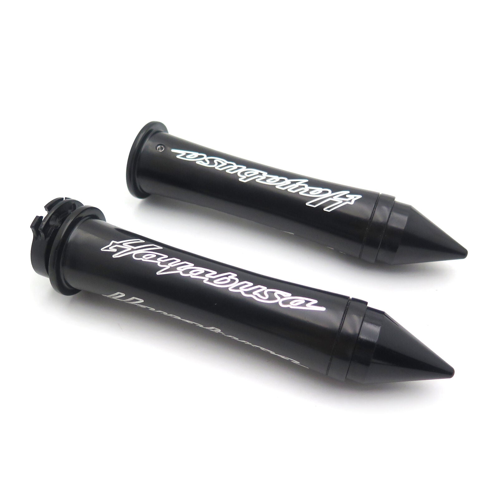 For Suzuki GSXR1300R Hayabusa All Year Black Custom 7/8" Handle bar Hand Grips