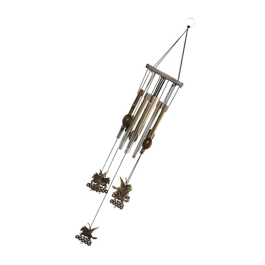 Relaxing Brass Yard Garden Outdoor Living Wind Chimes Windchimes Decor for Home