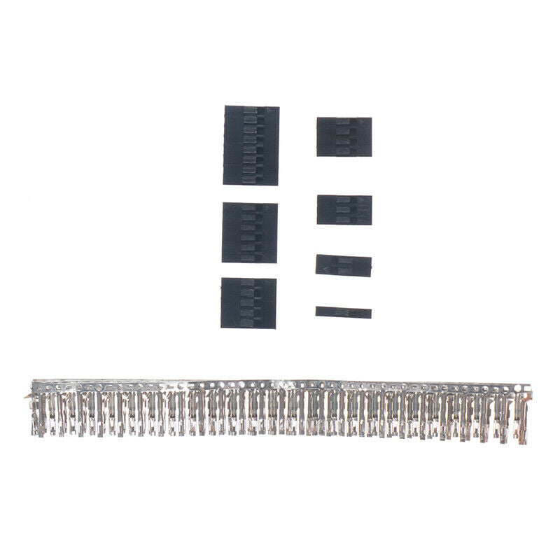 310pcs Wire Jumper Pin Header Connector Housing Kit Crimp Pins+Female Wit.l8