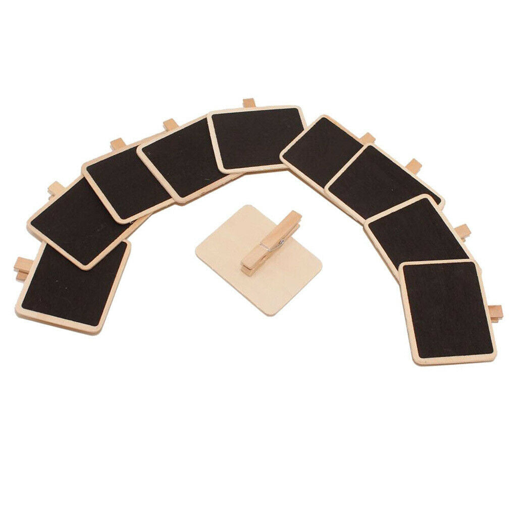 10pcs Message Board Min Wall Memo Board Resurable Letter Sign for Party