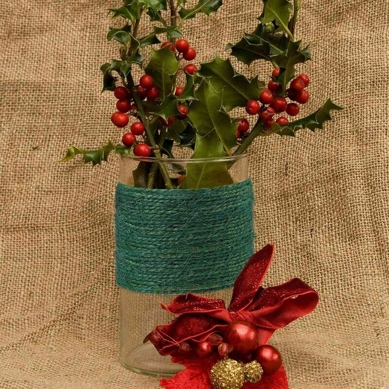3 Roll Jute Twine Cord Natural Jute St Rope Gift Packing St Decor DIY Home RF3V4
