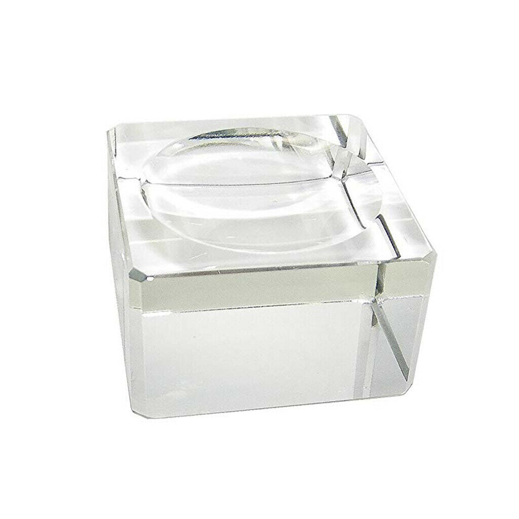 Clear Square Crystal Display For 70-80mm + 40-60mm