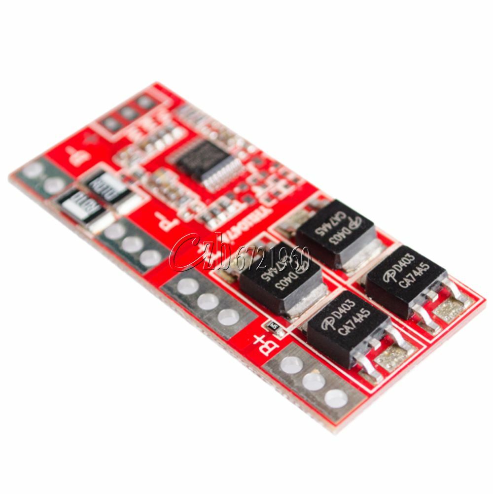 4S Li-ion Lithium Battery 18650 Charger Protection Board 15A 14.4V 14.8V 16.8V