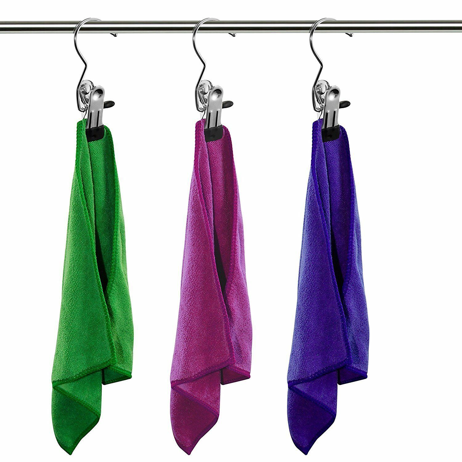 10pcs/Lot Metal Clip Peg Veil Scarf Clothes Display Hanger Random Color